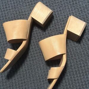 Madewell wooden shoes